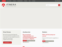 Tablet Screenshot of itinerainstitute.org
